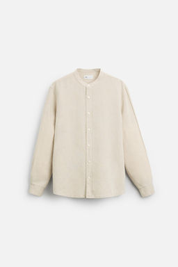 COTTON - LINEN SHIRT - Zara фото 7