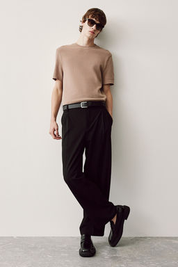 Camiseta tejida Slim Fit - H&m фото 4