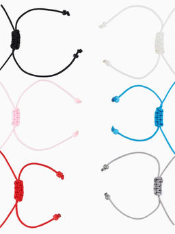 Цена за 12 шт. Браслет «Морской. Ракушка с крошкой перламутра», d=6 см, МИКС