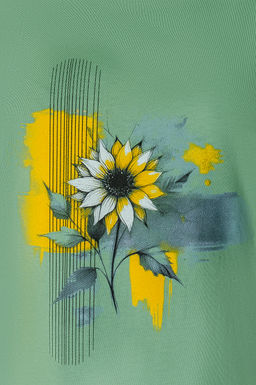 Арт. 31168 Футболка женская 50-60 (6 шт) Цвет:зеленый - Калинка фото 8