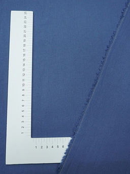 Вареный (стираный) хлопок цв.Св.джинсово-синий, ш.2.5м, хлопок-100%, 110гр/м.кв - Купава фото 4