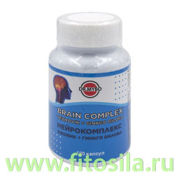 Нейрокомплекс ежовик + гинкго билоба 120 капсул