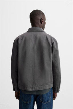 COTTON/LINEN JACKET - Zara фото 3