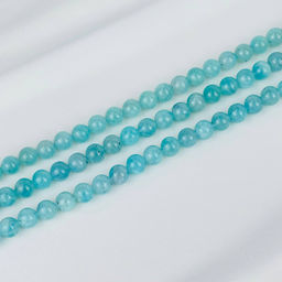 Бусины для украшений из Амазонита (38 бусин) 39 см