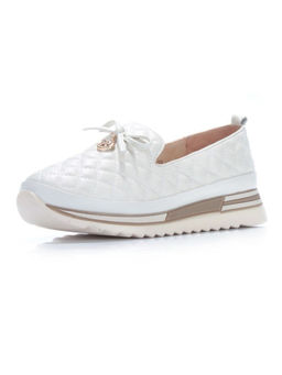 03-5016-5 LT. BEIGE Полуботинки женские (натуральная кожа)