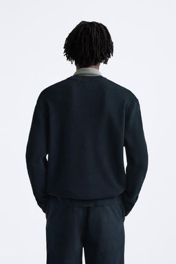 BASIC TEXTURED SWEATER - Zara фото 25