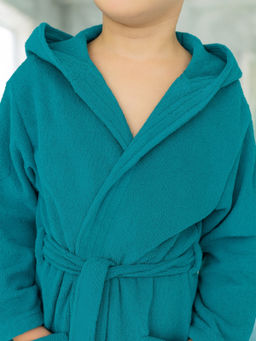 Халат детский темная бирюза 915 (110, 60)