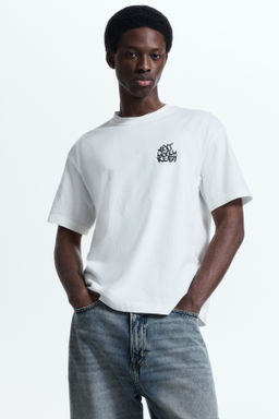 Camiseta con motivo estampado Loose Fit - H&m фото 26