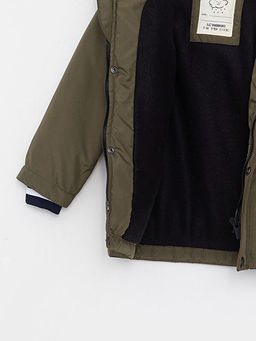 Kap??onlu Uzun Kollu Basic Erkek Bebek Mont - Waikiki фото 3