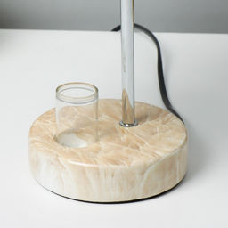 Настольная лампа Аэлита 1?40 Вт E14 оранжевый 18?18?31 см RISALUX  фото 5