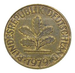 10 пфеннигов 1979 года F Германия