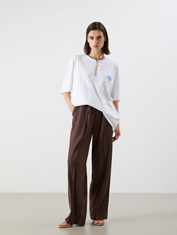 Beli Lastikli Kad?n Pantolon