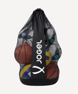 Сетка для мячей Jogel TEAM 10 Ball Bag, черный фото 6
