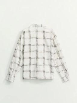 Рубашка в клетку relax fit / Zarina  фото 7