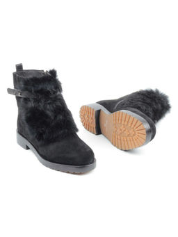 04-899E-2Y1 8J26M Ботинки зимние женские (натуральная замша, натуральный мех)
