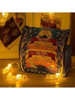 Гирлянда «Нить» 5 м с насадками «Прищепки», IP20, прозрачная нить, 30 LED, свечение тёплое белое, 8 режимов, 220 В