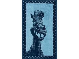 Полотенце махровое 6с104.411ж1 Конь-царь (джинс) 67х40см