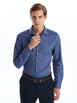 Slim Fit Uzun Kollu Arm?rl? Erkek G?mlek