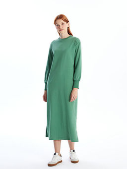 Bisiklet Yaka Kad?n Sweatshirt Elbise