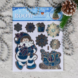 Наклейка новогодняя 18х23 Новый год / 610-279 /уп 12/300/ - Галеонтрейд фото 7