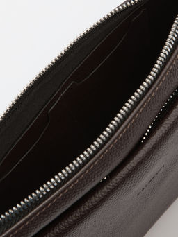 Мужская поясная сумка CALZETTI ADAM R Артикул 2435959, темно-коричневый  фото 5