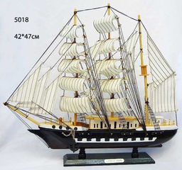 Макет парусного корабля 42х47см / 5018 /уп 6/ - Галеонтрейд фото 2