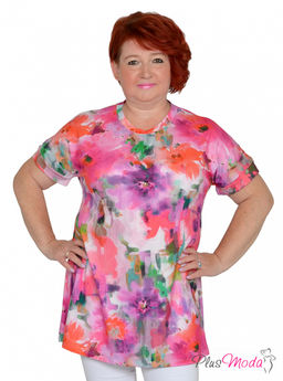 Туника Модель №1610 размеры 44-84 - Plusmoda фото 7
