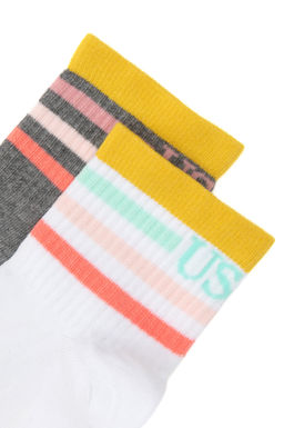 Kad_n Gri Melanj _orap - U.s. polo assn фото 2