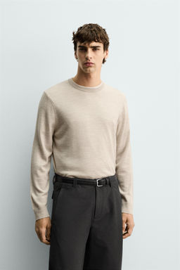 REGULAR FIT WOOL JUMPER - Zara фото 10