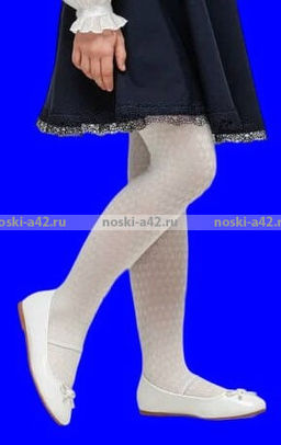 Цена за 5 шт. 5 ПАР - Dover (Алиса) колготки подростковые школьные с узором