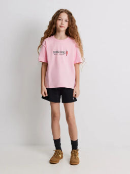 ACOOLA / Набор детский для девочек ((1)футболка и (2)шорты) Irga_set разноцветный фото 5