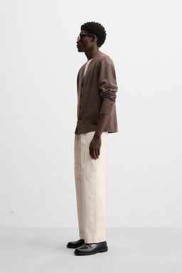 TEXTURED TROUSERS WITH BELT - Zara фото 13