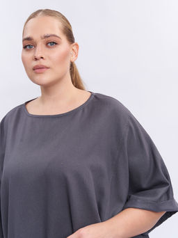 Блузка льняная TBL06252GRY23 - Артесса фото 4