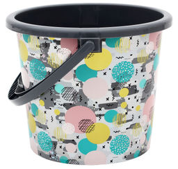 Ведро 5л пластиковое, арт. ВР-7813,7814,7818, 7823, 7824, 7825, 7826, 7827