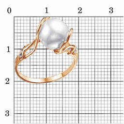 КОЛЬЦО 24614611К - Красная пресня фото 2