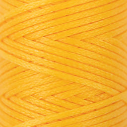 Промысел Нитки вощёные, плоские LC-001 для кожи 0.8 мм 25 м № 009 жёлтый