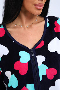 Халат велюровый на молнии (941-6) - Плиона фото 165