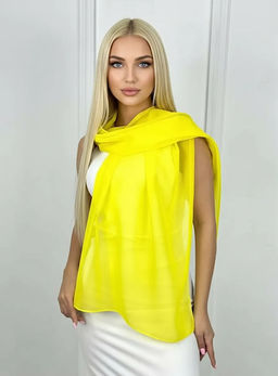 K13575 Платок (50/160см шифон) МУЛЬТИЦВЕТ_07