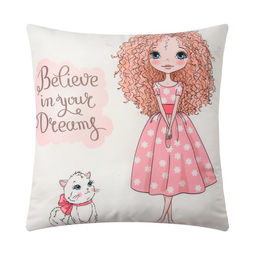 Наволочки декоративные 2 шт. Этель Девичьи истории 40 х 40 см, велюр  фото 5