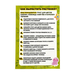 Набор для опытов Мой мини сад - Эврики фото 6