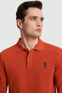 Erkek Kiremit Basic Sweatshirt - U.s. polo assn фото 2