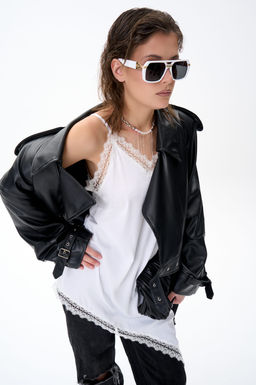 Топ Эли (белый) - Эльза фото 27