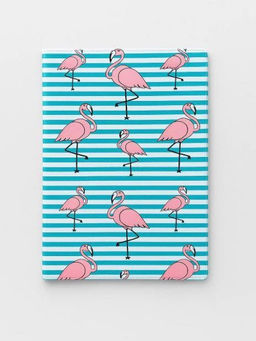 ОБЛОЖКА ДЛЯ ПАСПОРТА ФЛАМИНГО BLUE, плотность 600 мкм