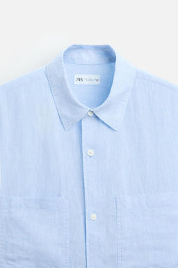 %100 KETEN GOMLEK - Zara фото 4