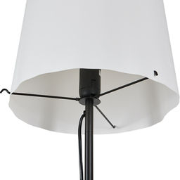 UML-T510 E27 BLACK/WHITE Торшер напольный под лампу Е27, 60W. Черный/Белый. ТМ Uniel