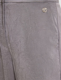 A__k Gri Loose Fit Kanvas Pantolon