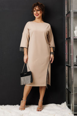 Платье Anastasia 1308 кофе