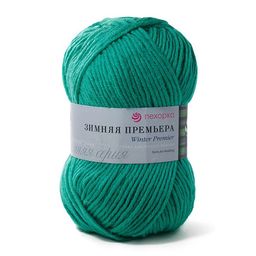 Пряжа Пехорская ПТ Зимняя премьера 50% мериносовая шерсть, 50% акрил 10 шт. х 100 г 150 м  8 м