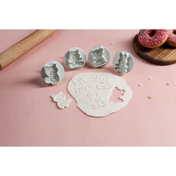 Плунжеры кондитерские Доляна Мягкая игрушка, набор 4 шт., пластик, МИКС  фото 6