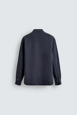 RELAXED FIT FLOWING SHIRT - Zara фото 14